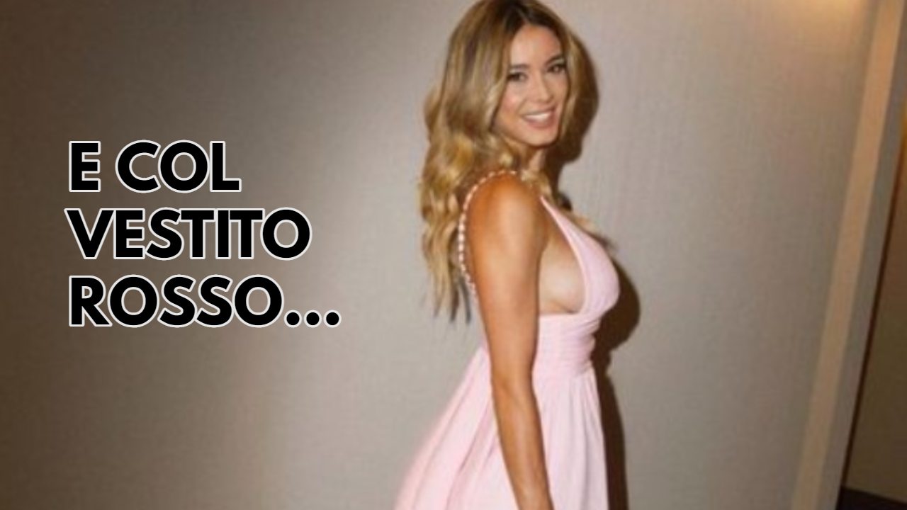 Diletta Leotta Il Vestito Rosso Fatto Male E Mostra Troppe Cose