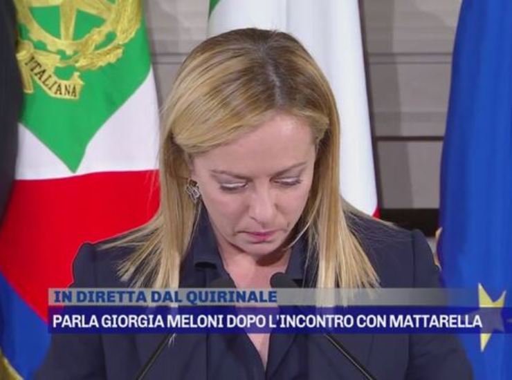 giorgia meloni brutta notizia