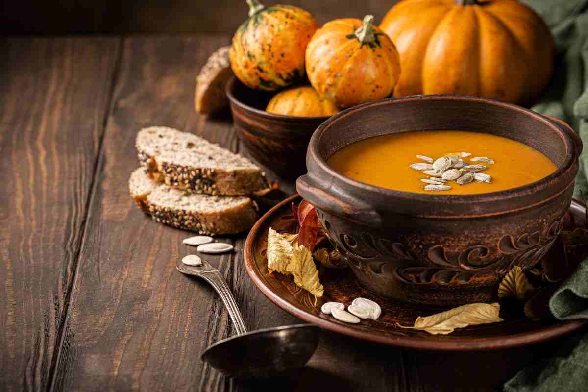 vellutata di zucca ingredienti e preparazione