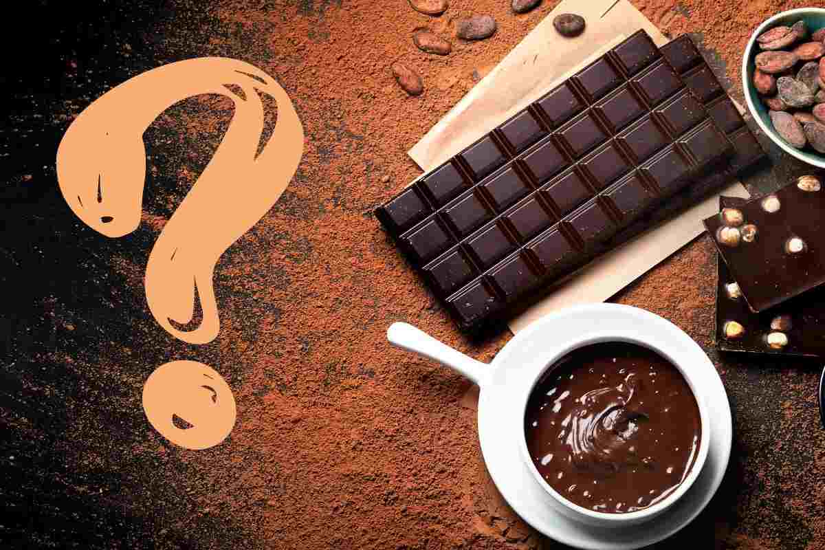 Cioccolato fondente benefici 